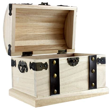 wood box with metal accents by artminds|Wood Box With Metal Accents by Make Market®.